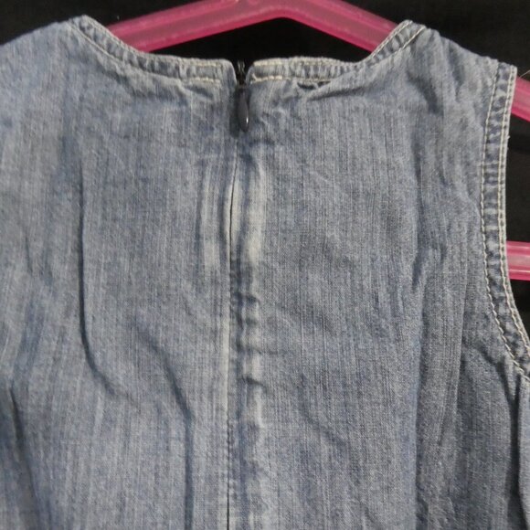 Y2K | BABY GAP - Toddler | 3 years | Casual Sleeveless Denim Dress - Picture 11 of 15